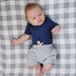 Mebie Baby - Grey Pocket Cotton Shorts
