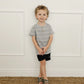 Mebie Baby - Black Pocket Cotton Shorts