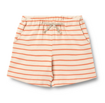 Wheat - Jersey Shorts Kalle Orange Stripe|197211