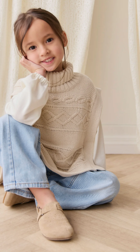 Jamie Kay - Bianca Poncho Vanilla|176535