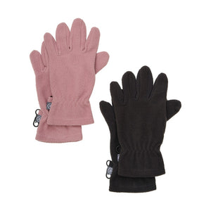 Color Kids - Fleece Gloves 2Pcs. Set Rosewood|156370