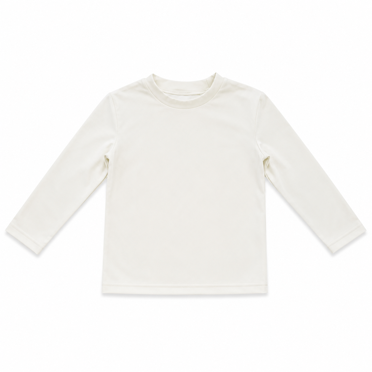 Mebie Baby - Cream Long Sleeve Rash Guard