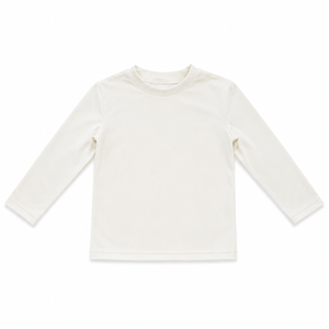 Mebie Baby - Cream Long Sleeve Rash Guard