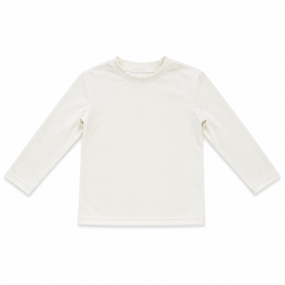 Mebie Baby - Cream Long Sleeve Rash Guard