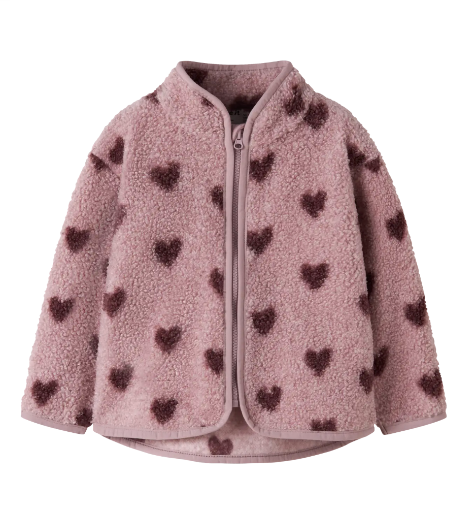 Name It - Teddy Hearts Jacket  2485|230003