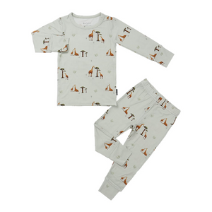 Belan.J - Long Sleeve PJ Set - Giraffes|193926