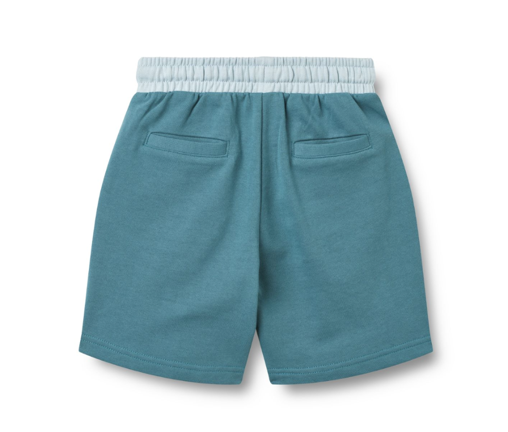 Wheat - Sweat Shorts Elmo Blue Teal|191205
