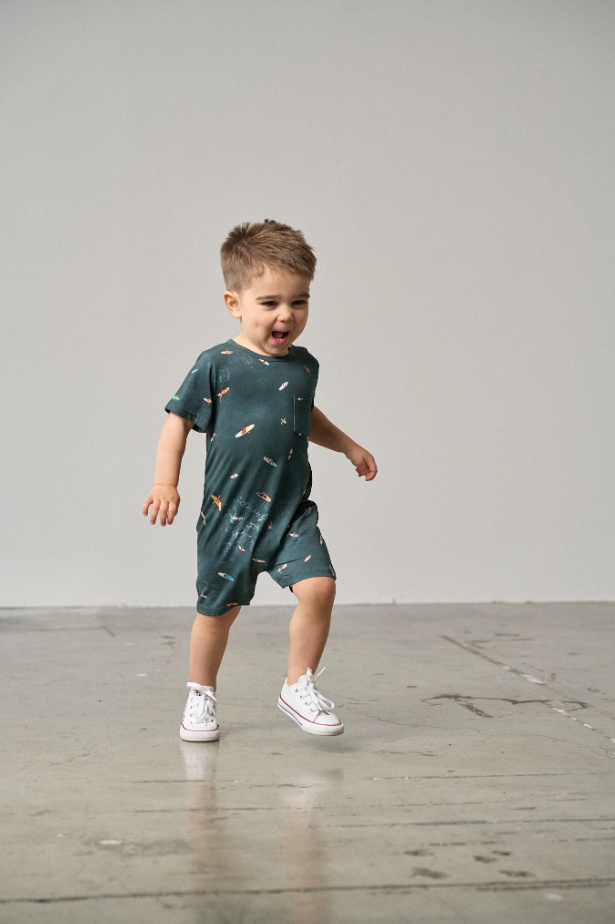 Little Bipsy - Surf Squad Shortie Romper|142553