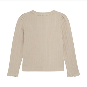 EnFant - Long Sleeve Pointelle French Oak|155822