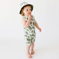 Parade Organic Tank Romper Palm Leaves|148006