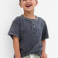 Little Bipsy - Jersey Henley Tee|104021