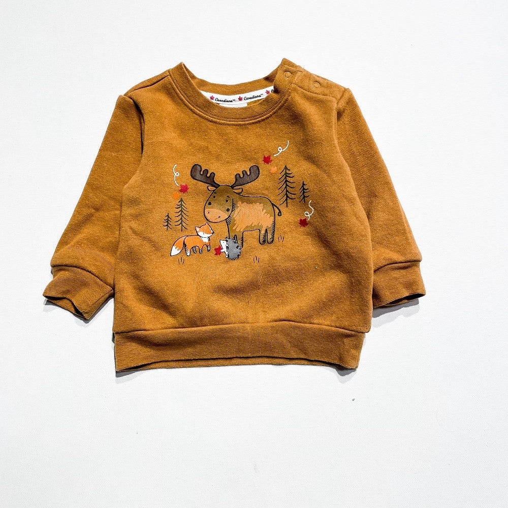 Canadiana Sweater 3-6M|204848