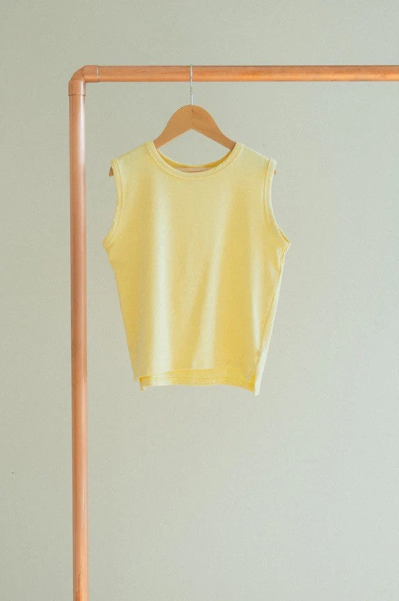 Jax & Lennon - Muscle Shirt Lemon Gelato|142787