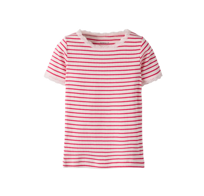Name It - Lace Stripe Top|216277