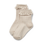 Wheat - 2 pk Wool Lace Socks Nora dry rose|164444