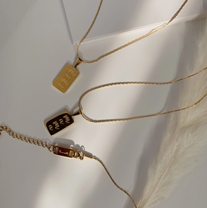 Mama Necklace Tag - 18K PVD Gold Plating|176834