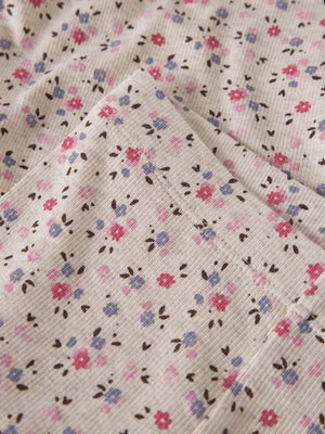 Name It - Ribbed Floral Leggings|225525