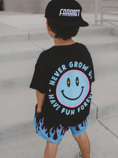 Little Trouble - Never Grow Up T-Shirt Blue|207445
