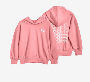 Headster - Back Neon Pullover Hoodie Peaches|142929