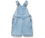 Wheat - Overall Shorts Lykke Light Blue|191222
