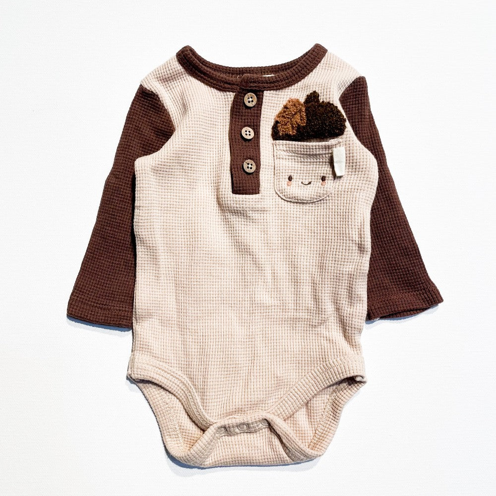 Rabbit Bear Onesie 0-3M|186799
