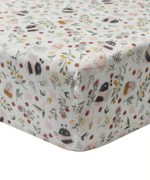 Muslin Fitted Crib Sheet - Bumble Bees|136237