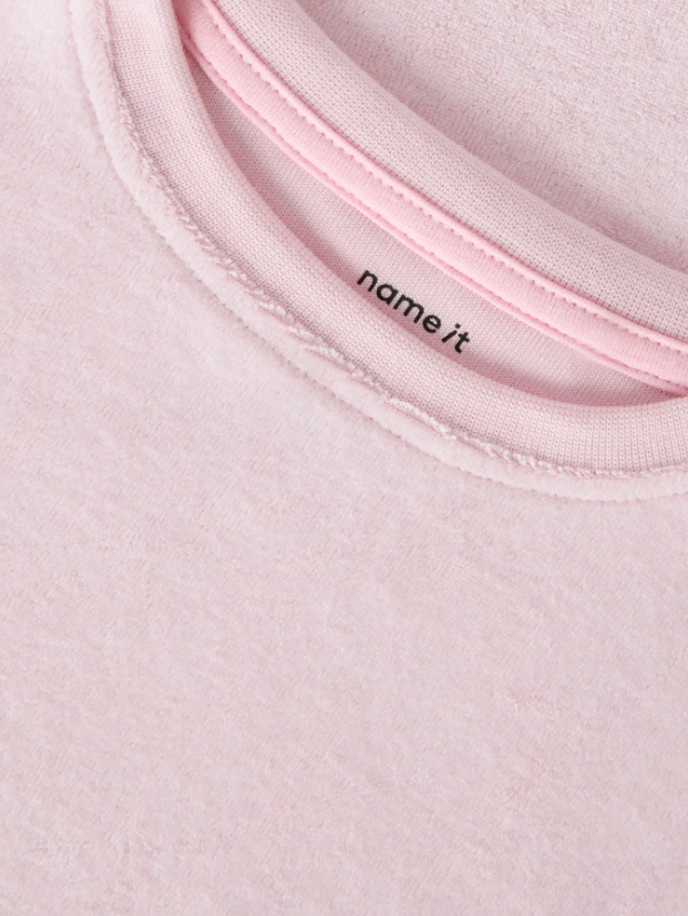 Name It - Pink Terry Dress|208165