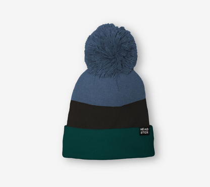 Headster - Tricolor Beanie Lined With Fleece|170136