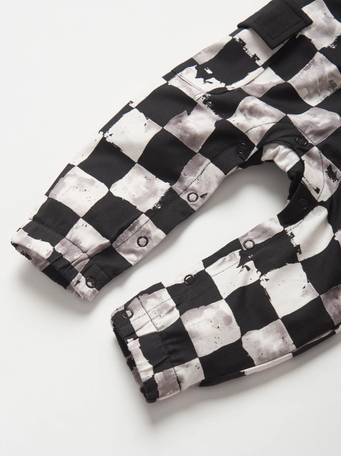 Little Bipsy - Check Romper|150750