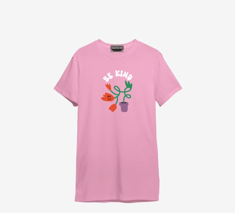 Headster - Plant Lovers T-Shirt Dress|142927