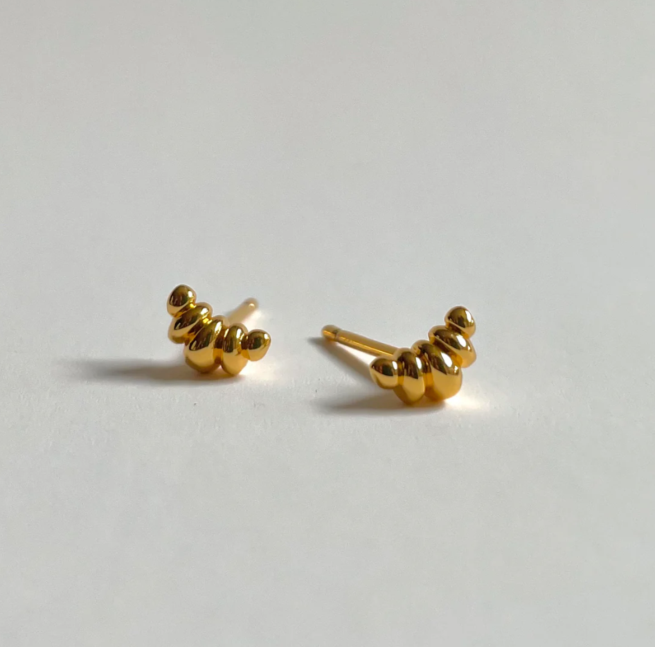Croissant Studs - 18K PVD Gold Plating|176749