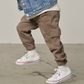 Cotton Twill Cargo Jogger - Mushroom|164268