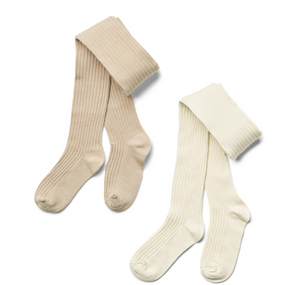 Wheat - 2 pk Indy Rib Tights sand|164435