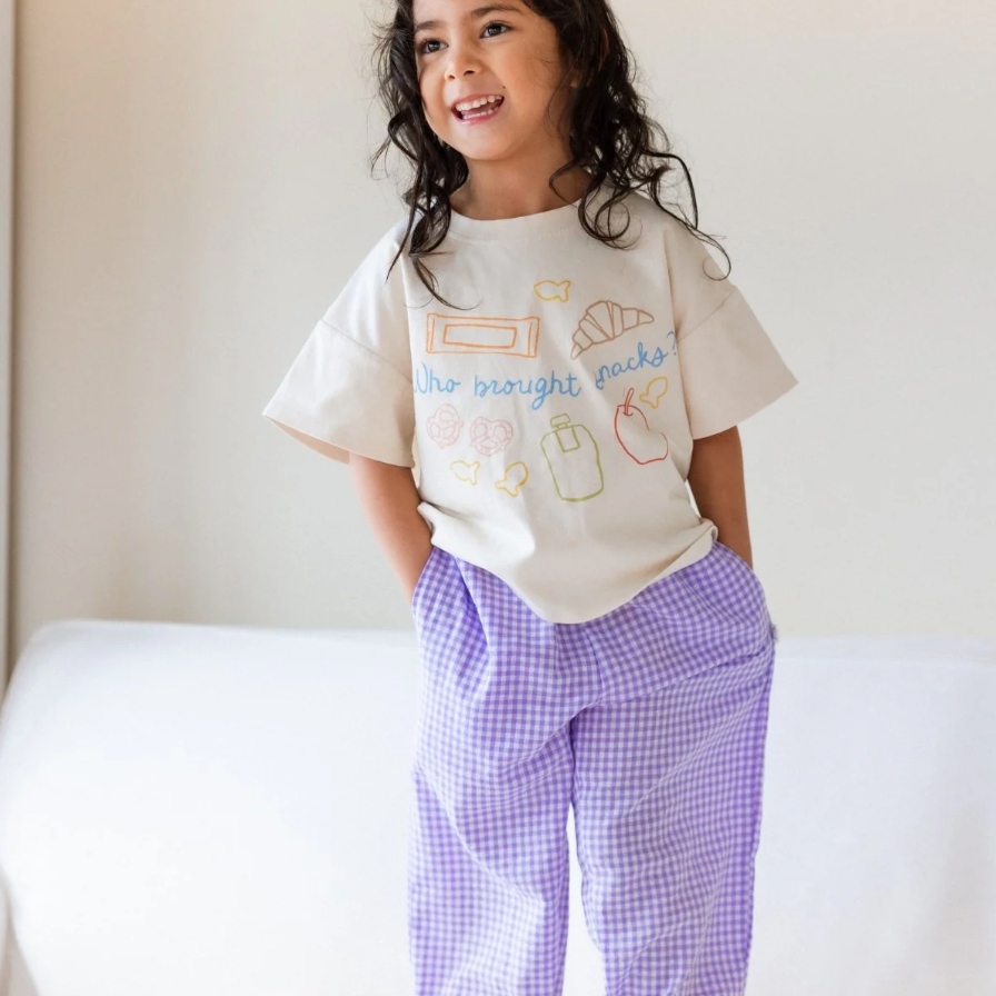 Roobear - Comfy Gingham Pants|203207