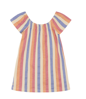 Daily 7 - Ruffle Dress Stripe|200656