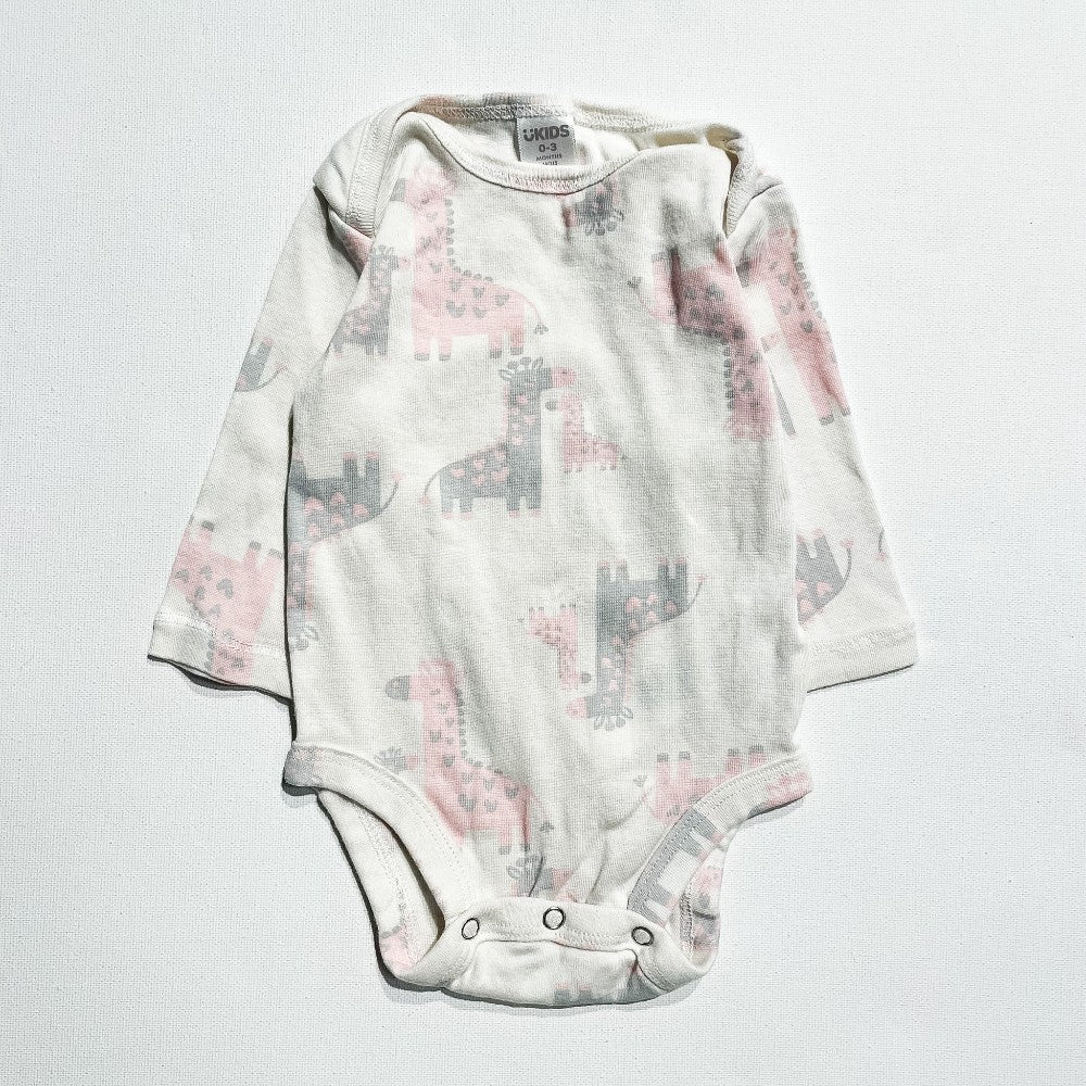 U Kids Onesie 0-3M|207222