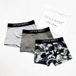 Little Bipsy Boxers Camo 3-4Y Reg $45|140985