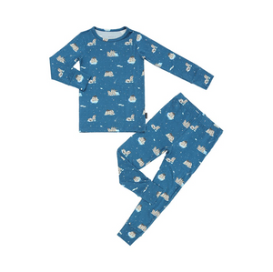 Belan.J - L/S PJ Set Penguins (Night Sky)|173329