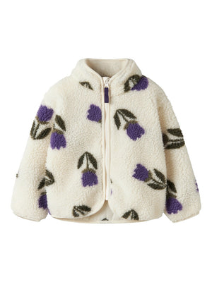 Name It - Floral Sherpa Jacket|225311
