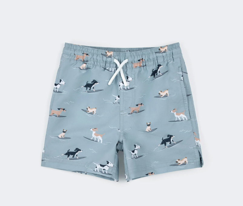 Petit Lem - Swim Trunks Pups|194042