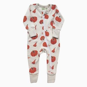 Parade -  '2-Way' Zip Romper Pumpkins|164066