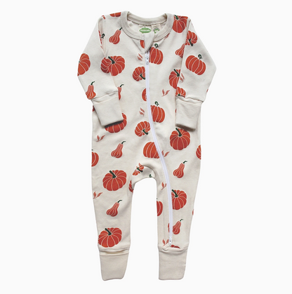 Parade -  '2-Way' Zip Romper Pumpkins|164066