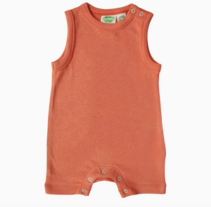 Parade Organics Tank Romper - Mandarin|202609