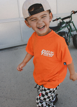 Little Trouble - Fast Makes Me Happy T-Shirt Orange|178689