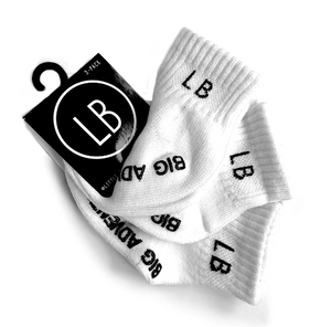 Little Bipsy - White Sock 3-Pack|80291