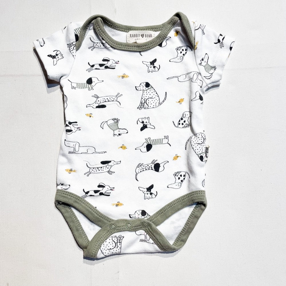 Rabbit & Bear Onesie 0-3M|159513