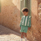 Name It - Striped Green Crewneck|208179