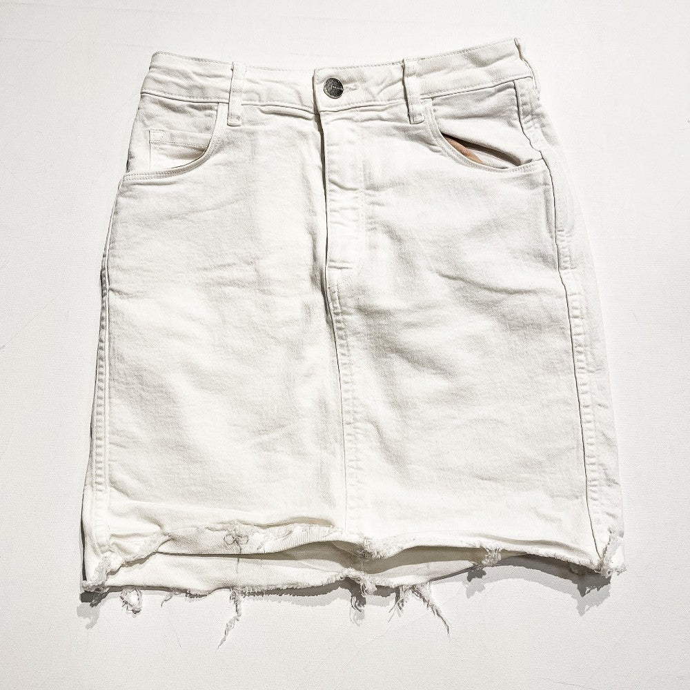& Denim Super Stretch Skirt Size 4|206156