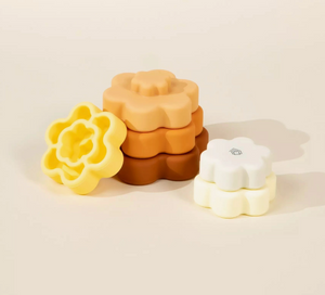 Coco Village - Set of 6 Silicone Stackable Flowers|81509