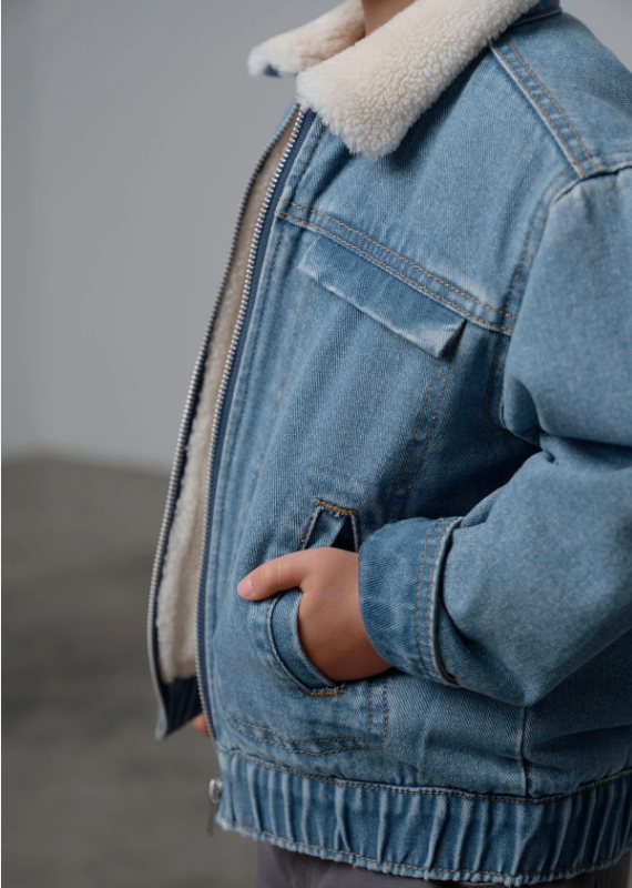 Little Bipsy - Sherpa Denim jacket|223242
